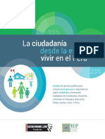 ¿Cómo Se Percibe La Ciudadanía en El Perú Desde La Escuela Pública?