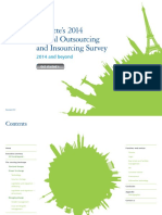 Deloitte 2014 Global Outsourcing Insourcing Survey Report