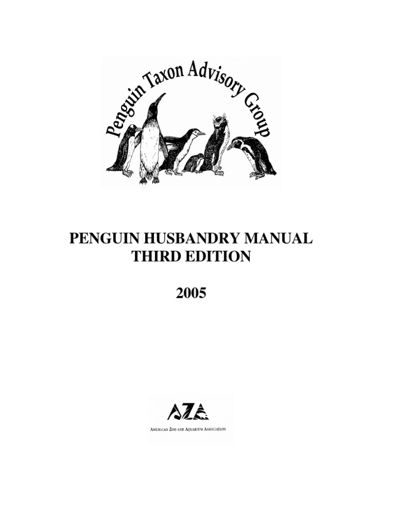 Penguin Housing & Enclosure Requirements PDF Penguin Birds
