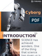 Cyborg: Presented by Sankar 10g21a05a6