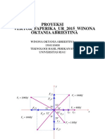 Proyeksi Vektor Faperika Ur 2015 Winona Oktania Abriestina