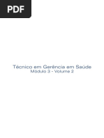 Técnico Em Gerência Em Saúde - Módulo 3 - Volume 2
