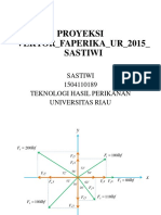 Proyeksi Vektor Faperika Ur 2015 Sastiwi