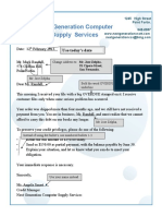 Exercise in Performing Data Entry Operations