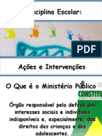 Indisciplina Escolar - Acoes e Intervencoes