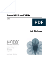Junos Mpls and VPNS: Lab Diagrams