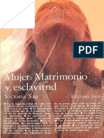 Victoria Sau - Mujer Matrimonio y Esclavitud PDF