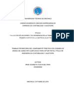 TrabajoVALUACIÓN DE ACCIONES Y SU INCIDENCIA EN LA TOMA DE DECISIÓN PARA PODER INVERTIR EN LA EMPRESA ELEKTRA CPO Practico Contabilidad