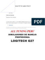 Simuladores de Manejo G27 de Logitech Stock 3