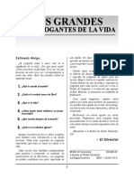 Los Grandes Interrogantes de La Vida Leccion 1 PDF