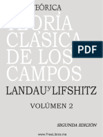 Teoría Clásica de Campos-Landau-V2