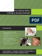 Hyper Sensitive Startle Reflex Linking To Anxiety Disorder