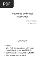 Frequency and Phase Modulation: Sharlene Katz James Flynn