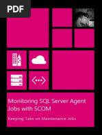 Monitoring SQL Server Agent Jobs With SCOM-2