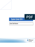 System Center 2016 Daniel Neumann