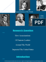 Kennedy Assassination Presentation