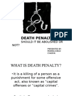 Death Penalty: Should It Be Abolished or Not?