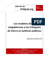 Los Modelos de Los Subgobiernos y Los TR PDF