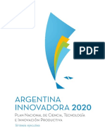 Sintesis Ejecutiva - Argentina Innovadora 2020