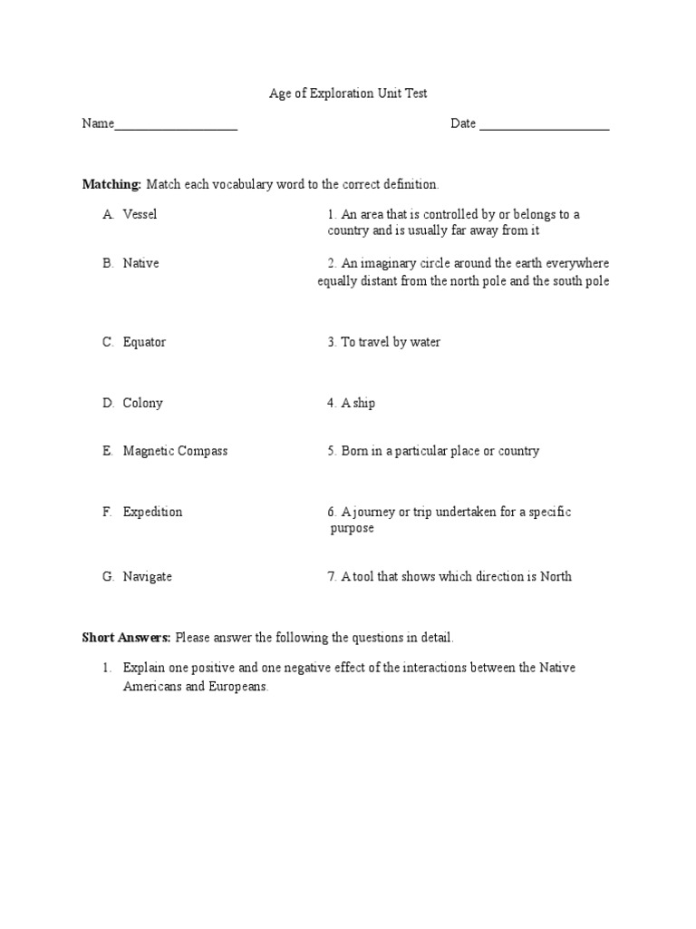 Essay about exploration picture