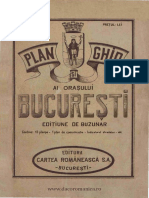 1922 - Plan Si Ghid Al Orasului Bucuresti