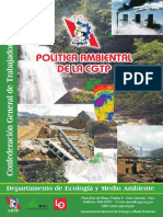 Documento de Política Ambiental de La CGTP