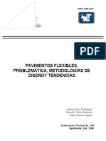 Pavimentos Flexibles Problematica Diseños Alonso Rico.