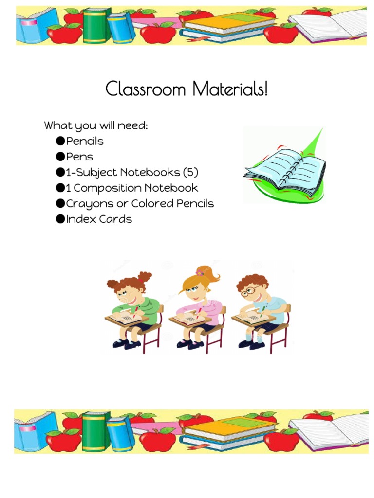 Classmaterials | PDF | Home & Garden