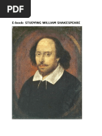 Studying William Shakespeare