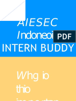 Aiesec Indoneoia: Intern Buddy