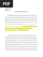Download Gattaca Sample Essay by missbellsstudents SN311278096 doc pdf