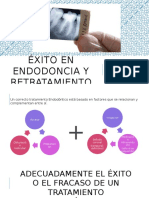 Éxito en Endodoncia y Retratamiento