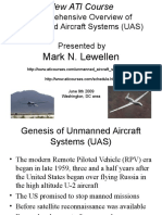 Overview of Unmanned Aircraft Systems (UAS)