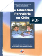 educacion parvularia en chile 2001