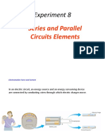 Expt. 8 Series and Parallel Circuits