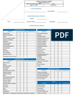 Check List Vehicular - Calidad