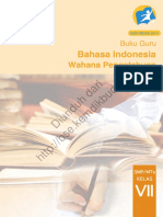 Bahasa Indonesia Wahana Pengetahuan (Buku Guru) PDF