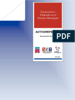 Manual de Autoimpresos - Facturación y Timbrado en El Sistema Marangatu PDF