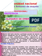 Glosario de Embriologia