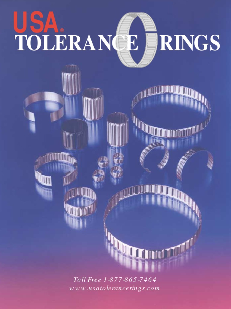USA Tolerance Rings PDF PDF Engineering Tolerance Bearing