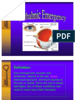 Ophthalmic Emergency