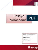 Ensayo de Biomecanica -Mano