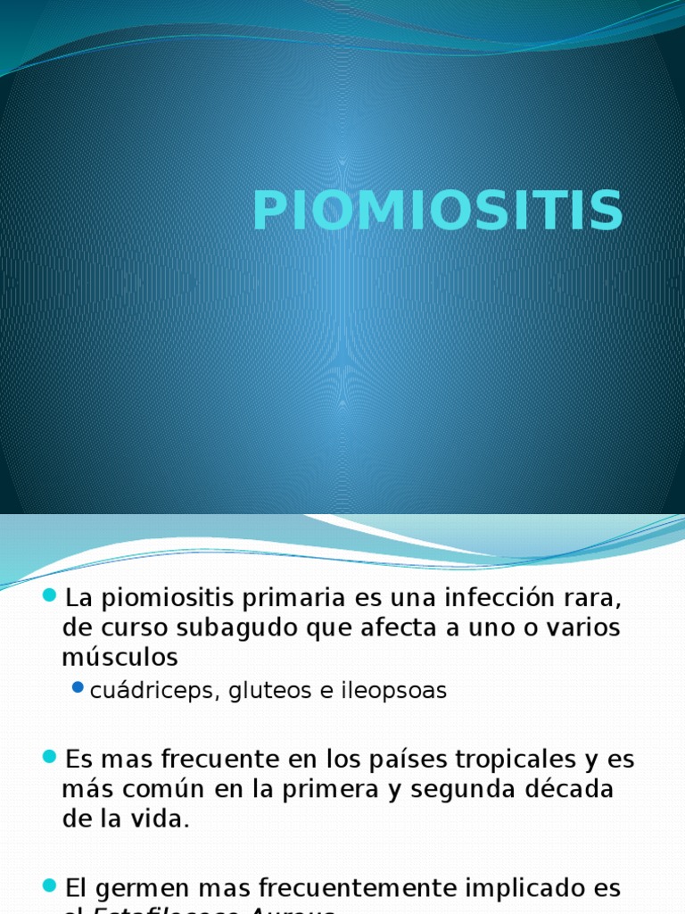 PIOMIOSITIS | PDF