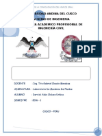 Informe del teorema de bernoulli