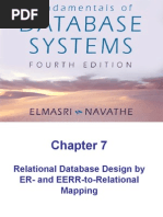 Chap7-Relational Database Design by ER- and EERR-to-Relational Mapping