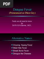 Dengu Fever-simple by Dr Sarma