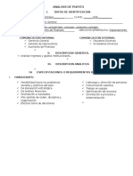 Formato Analisis de Puesto Gte. Finanzas