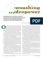 Greenwashing Hydropower