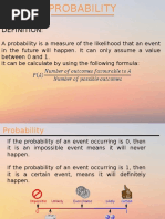 Probability Topic