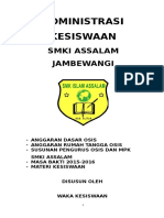 Admistrasi  KESISWAAN-2016